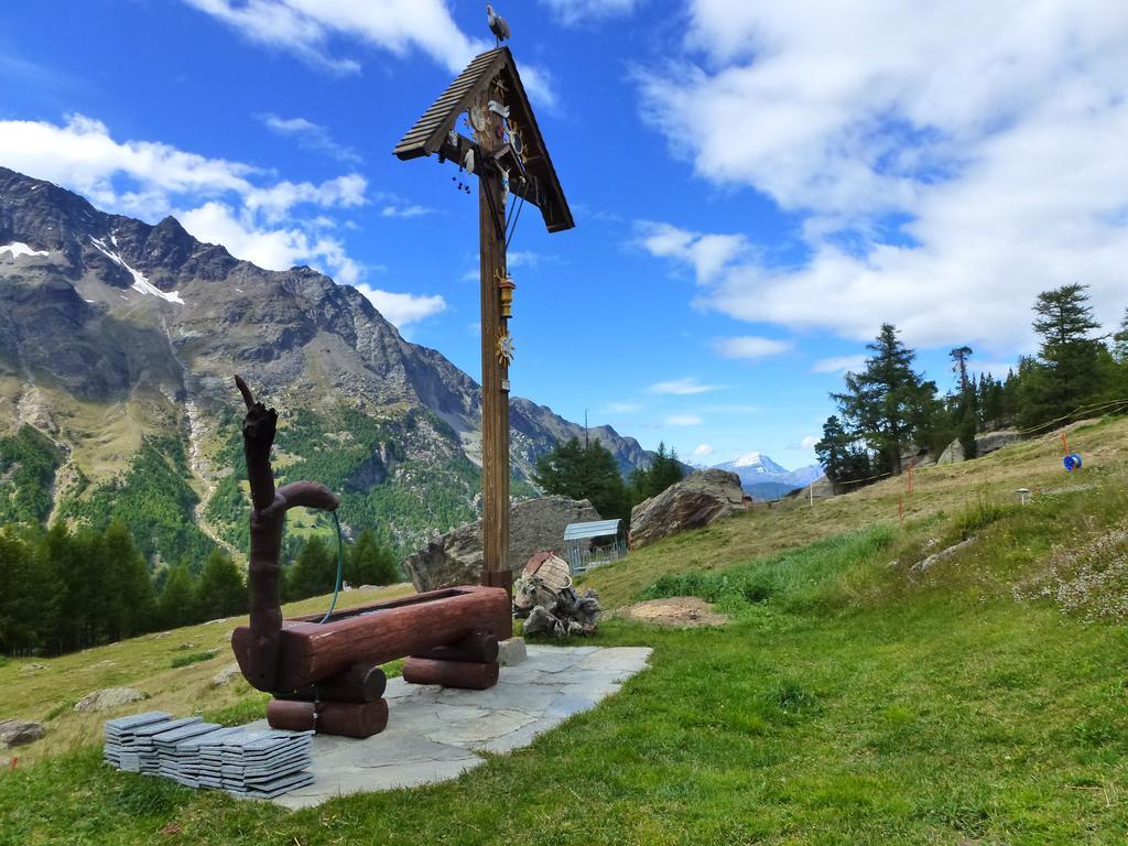 Chalet Alpentraum, Alte Gasse 20 Саас-Грунд Екстер'єр фото